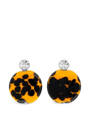 handmade painted earrings | Farfetch Global