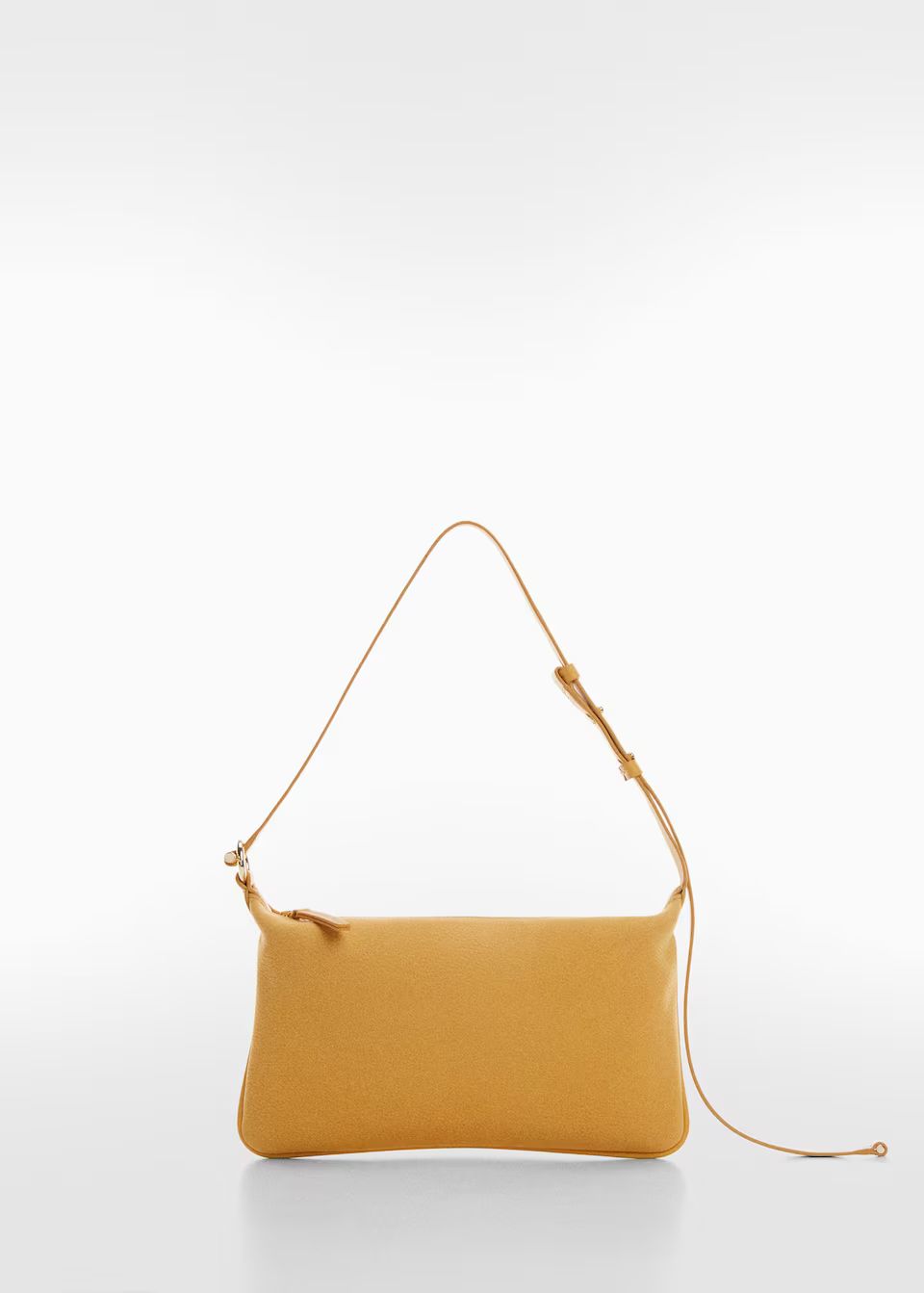 Leather bag with metallic detail | MANGO (US)