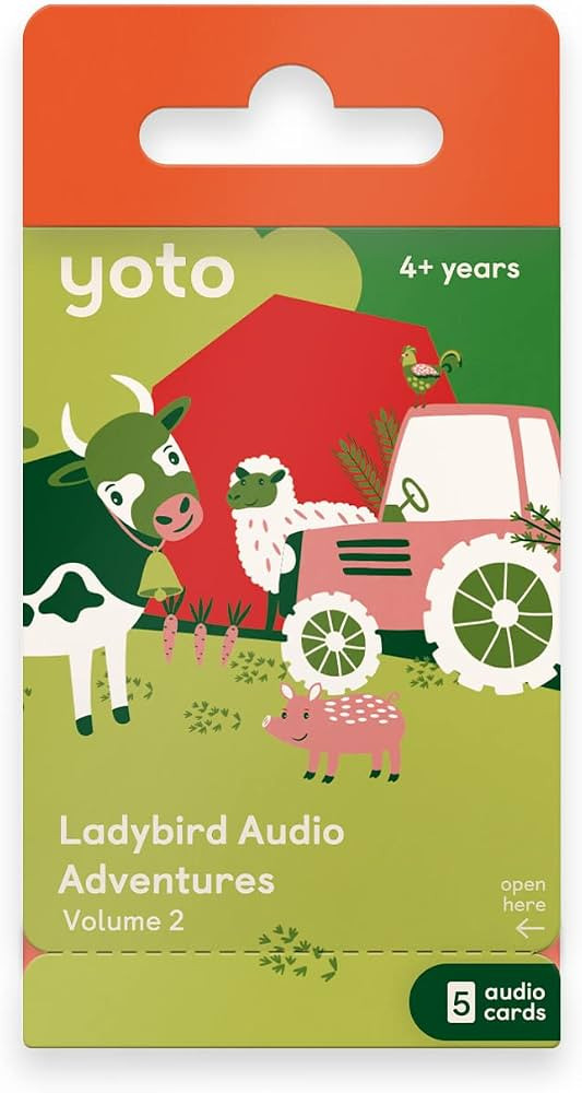 Yoto Ladybird Audio Adventures Collection: Vol. 2 – Kids 5 Audio Cards for Use with Yoto Player... | Amazon (US)