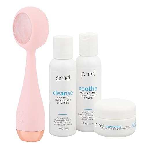 PMD Beauty Clean Pro - Electric Facial Cleansing Brush, Smart Facial Device with Silicone Brush &... | Amazon (US)