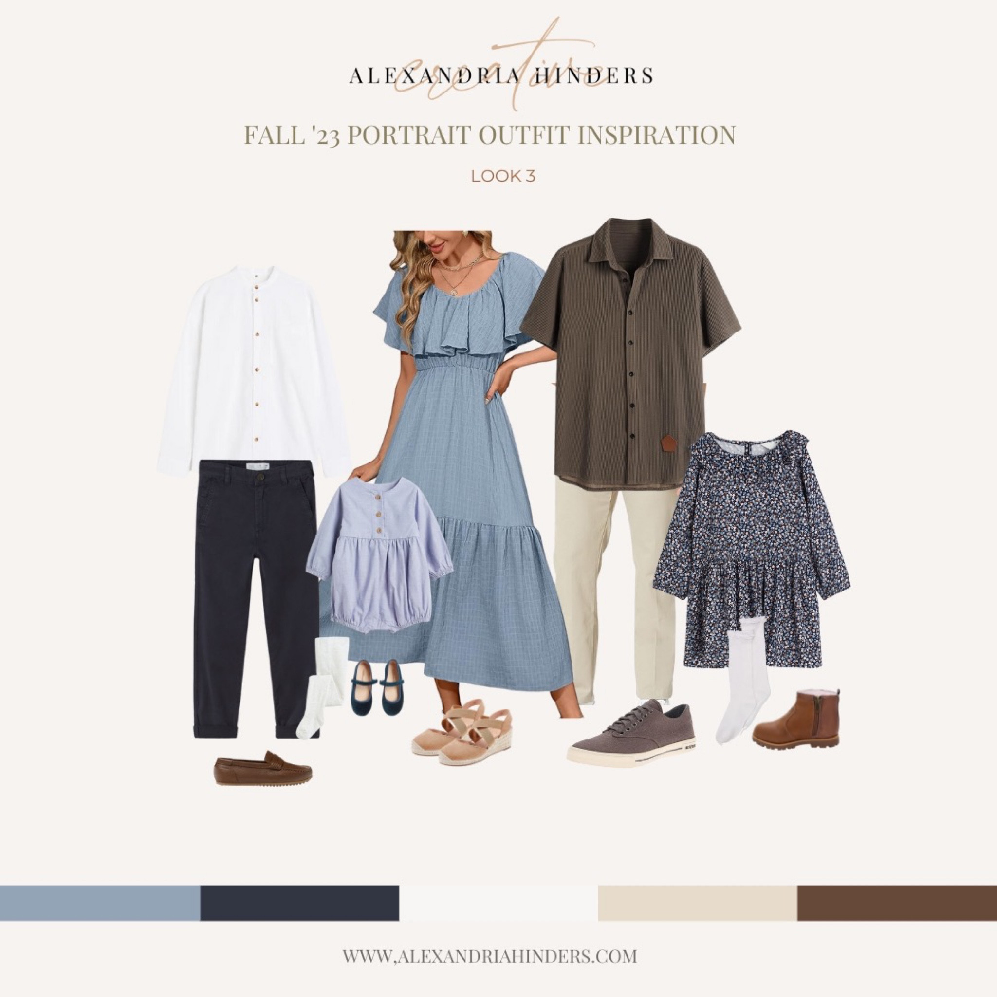Imagine this: your family in a field of golden fall grass, sporting shades of blues and browns. 😍 Doesn't it just scream autumn perfection? We've got, cool denim, cozy textures and comfortable footwear. These outfits are a perfect match for that fall backdrop you’ve been dreaming of. #FallFashion #FamilyPhotoshoot #AutumnVibes

#LTKkids #LTKSeasonal #LTKfamily