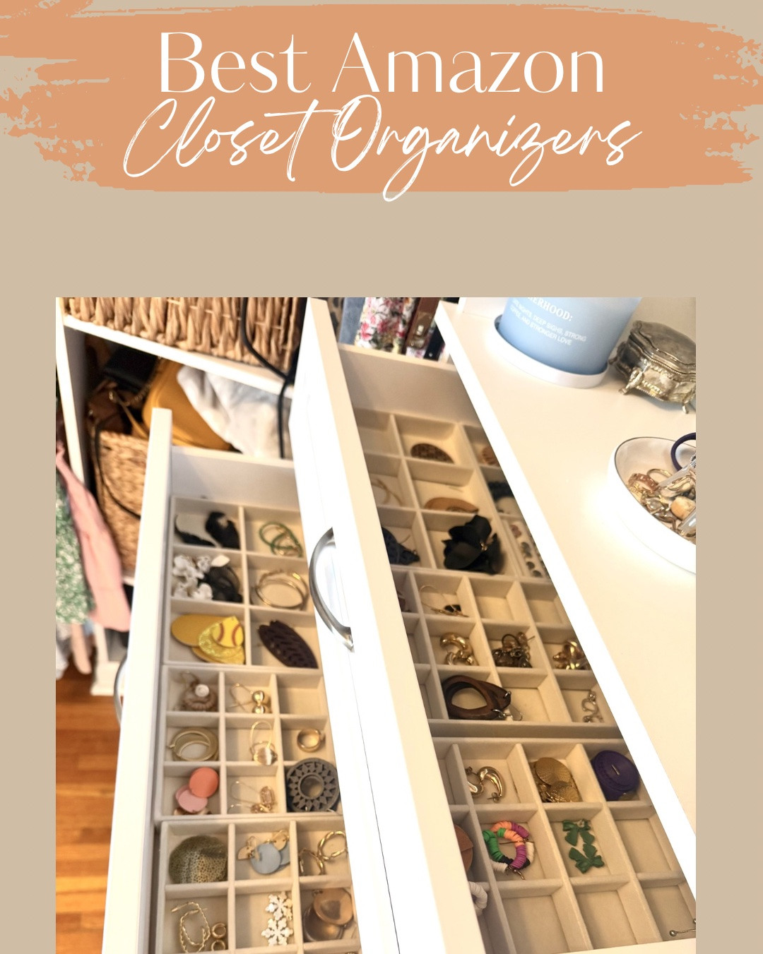 Best closet organization finds on Amazon

Closet organization, closet organizers, jewelry organizer, belt organizer, organized closet, aesthetic closet,

#LTKHome #LTKOver40