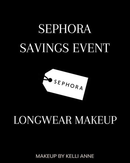 LONGWEAR MAKEUP x Sephora Savings Event (base + brushes) 

#LTKsalealert #LTKbeauty #LTKxSephora