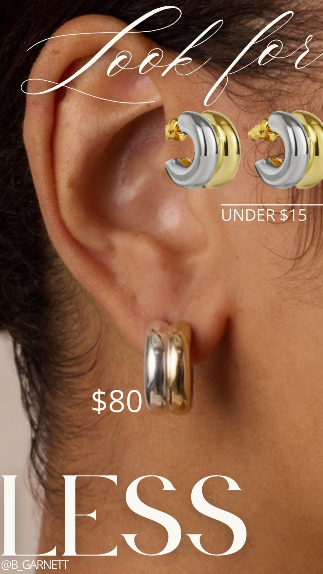 Gorjana hoops for a fraction of the price 

Look for less | earrings | everyday jewelry | Huggies | silver earrings | silver jewelry | amazon jewelry | amazon earrings

#LTKgrwm #LTKootd #LTKSaleAlert