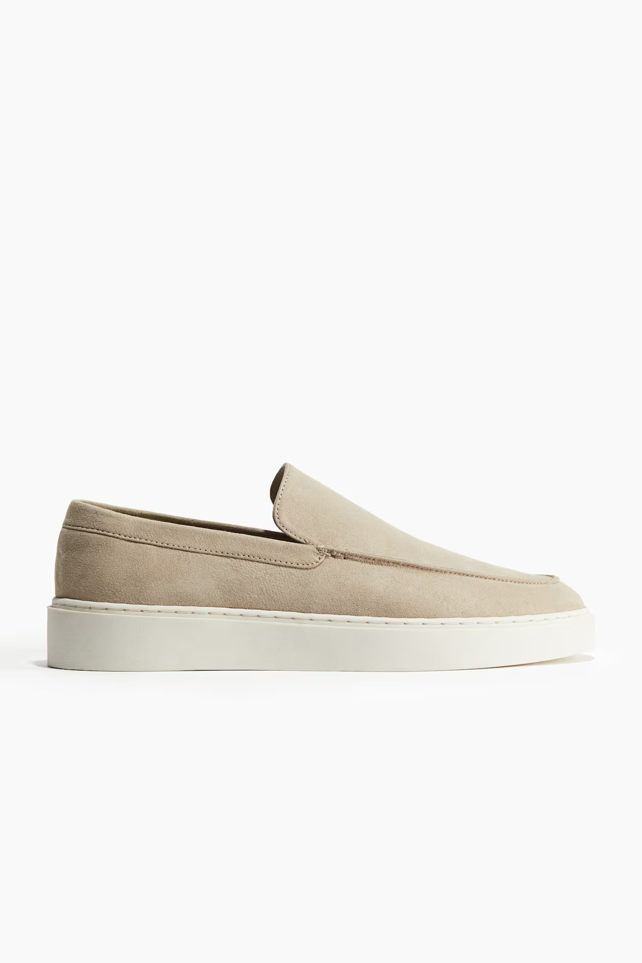 Moccasin-Seam Loafers - Beige - Men | H&M US | H&M (US + CA)
