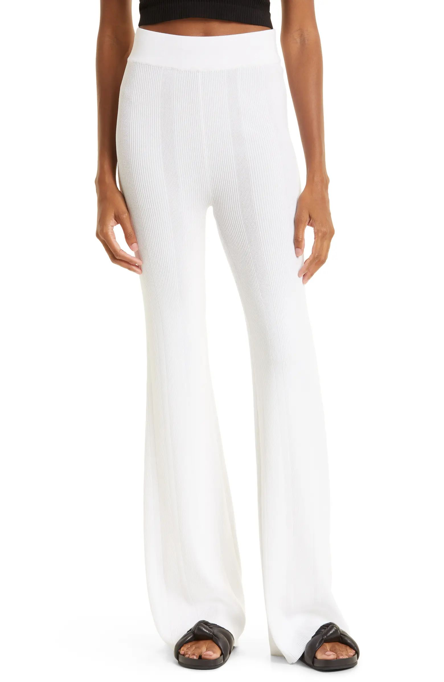 Solaima Ribbed Wide Leg Pants | Nordstrom