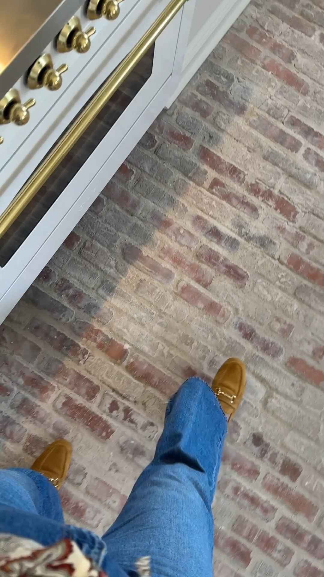 Loving this brick veneer flooring we decided on for our kitchen + mudroom!

#LTKSeasonal #LTKmomlife #LTKHome