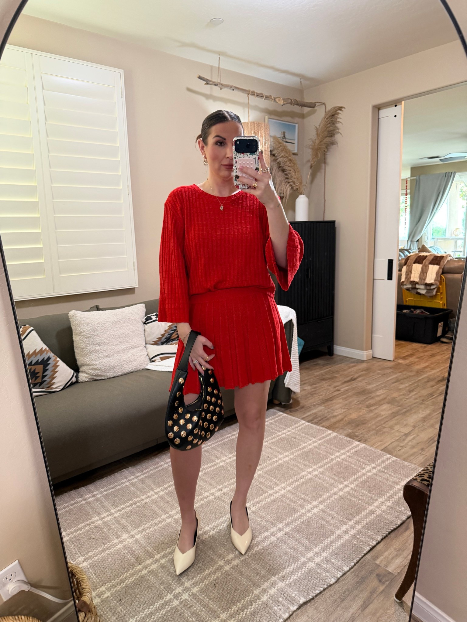 OOTD. go red day ❤️ #valentinesoutfit #set 

#LTKValentine #LTKootd #LTKSaleAlert