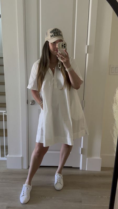 Summer outfit, nursing friendly, white dress - European vacation outfit 

#LTKVideo #LTKSeasonal #LTKmidsize