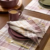 Better Homes & Gardens Upstate Plaid Cotton Linen Table Place Mat | Walmart (US)