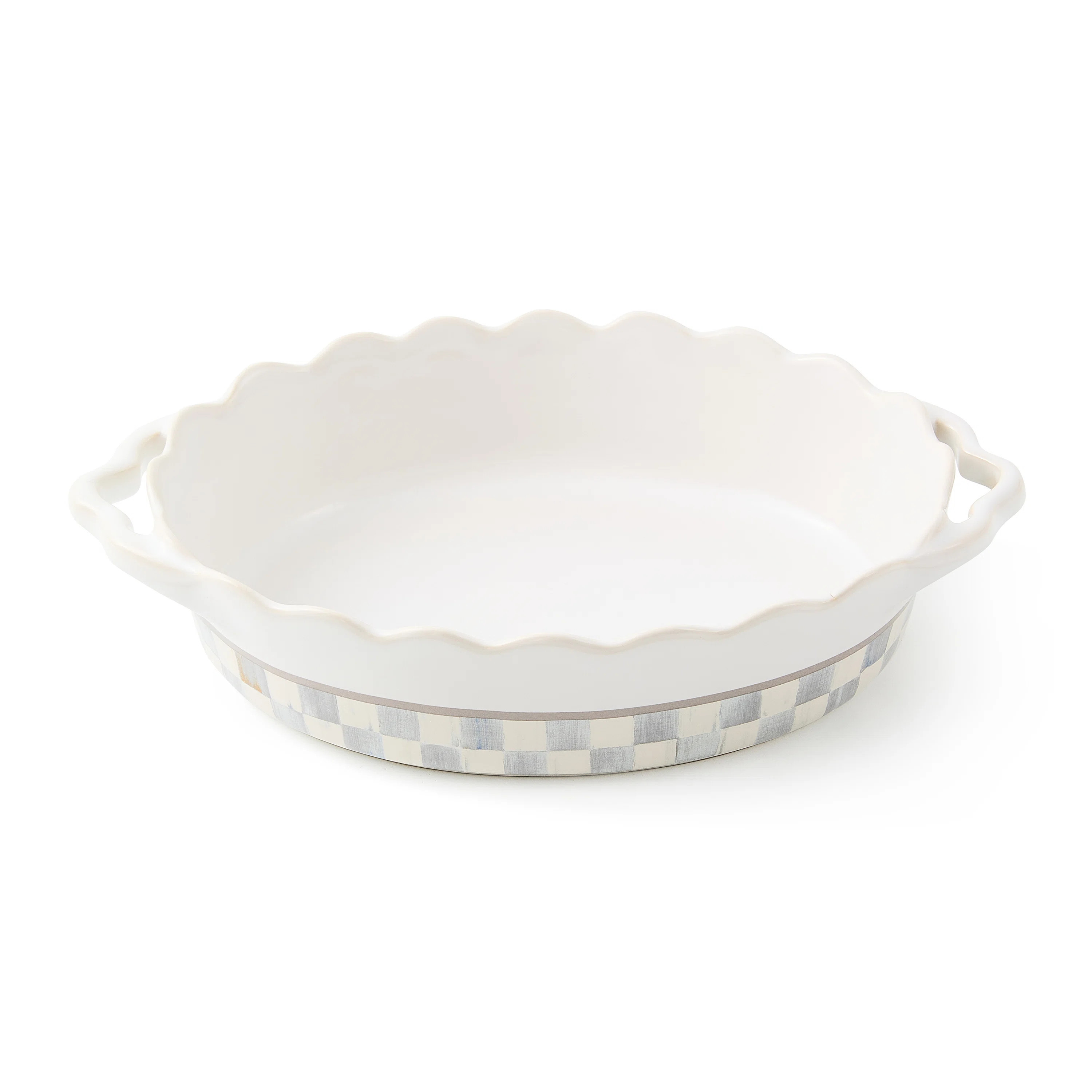 MacKenzie-Childs Courtly Check Everyday Oval Baker | Wayfair | Wayfair North America