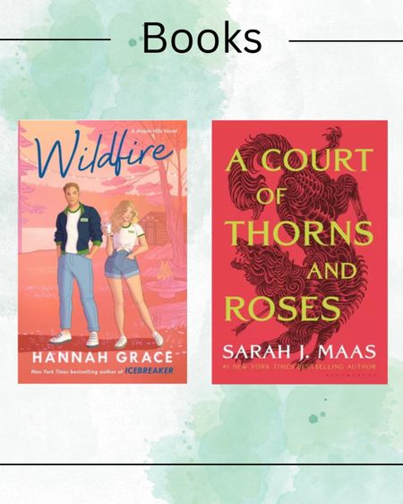 If you love books then check out these trending books at Target.

Books, book, fiction books, booktok, book lover, novel, gift idea, gift guide, wildfire, Hannah grave, a court of thrones and roses, Sarah j. Maas 

#books 

#LTKU #LTKhome #LTKSeasonal