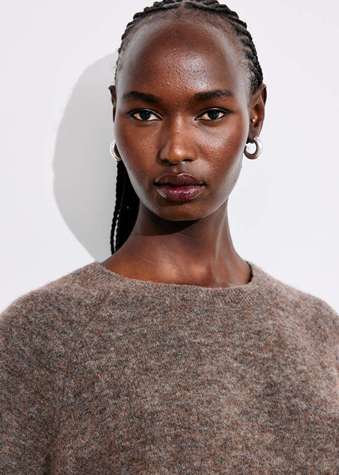 Strickoberteil aus Alpaka-Mix | & Other Stories (DE + FR)