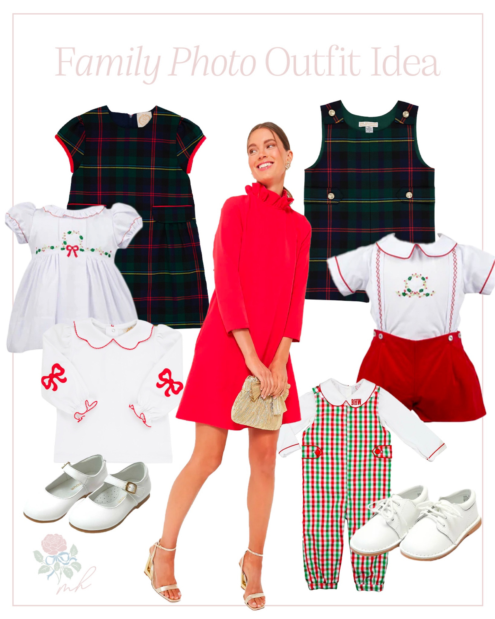 Family photo outfit idea Classic Christmas 

#LTKfamily #LTKHoliday #LTKSeasonal