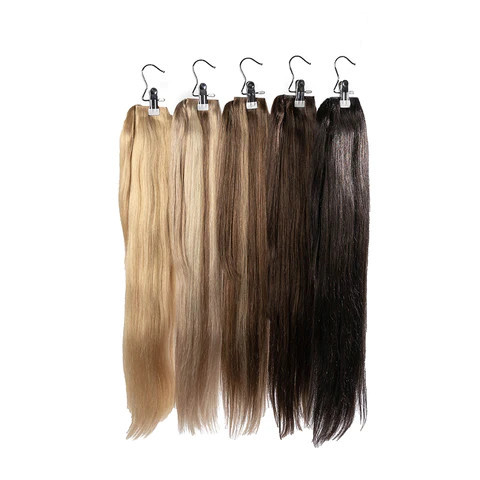 Ponytail | Lightest Blonde with Warm Tones | #613 - Hidden Crown Hair Extensions | Hidden Crown Hair