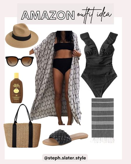 Amazon Outfit Idea
Beach outfit 
Vacation outfit 

#LTKswim #LTKstyletip #LTKcurves