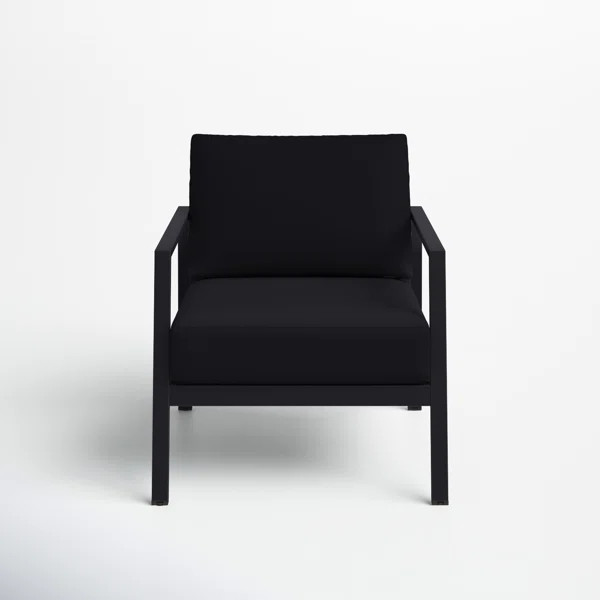 Holland Outdoor Aluminum Chair with Sunbrella Cushions | Wayfair North America