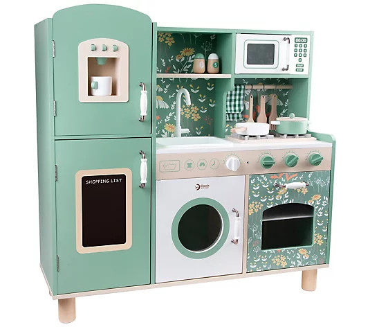 Classic Toy Wood Vintage Kitchen Playset | QVC