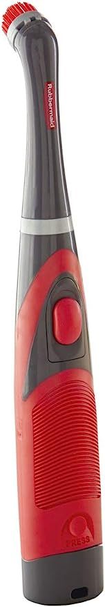Rubbermaid Reveal Cordless Battery Power Scrubber, Gray/Red, Multi-Purpose Scrub Brush Cleaner fo... | Amazon (US)