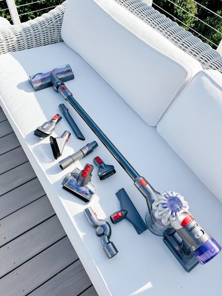 Our favorite vacuum is on sale today at @QVC for $349 from $469!! 👏🏼

We love our Dyson V8 Animal Extra De-tangle Cordfree Vacuum with 8 tools. It cleans so many areas super fast because it’s cordless, lightweight and the included tools allow you to tackle all your chores with ease! ❤️ 

We love @QVC for their quality, value and convenience. Makes shopping so easy! 

New customers can get $30 off orders of $60 or more using code HELLO30 ✨
#LoveQVC #ad 