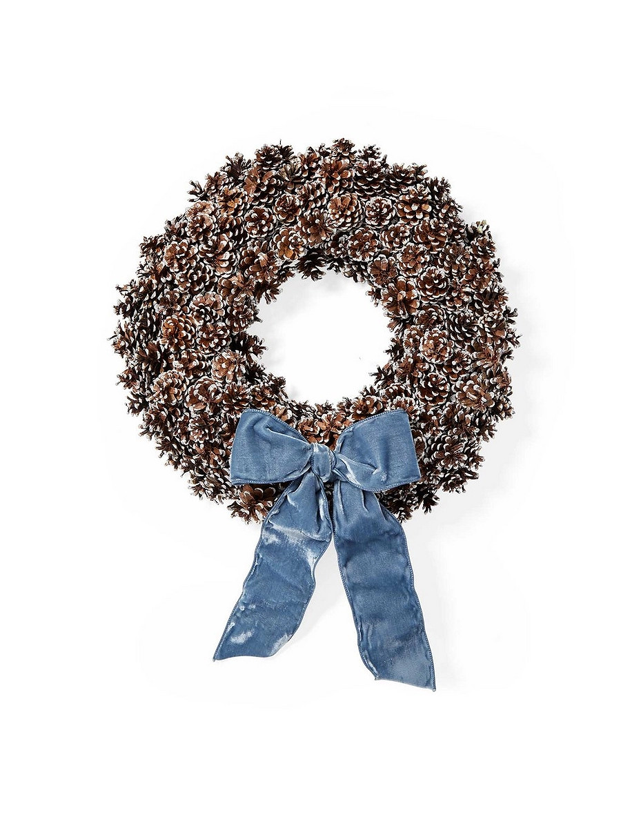 Pinecone Wreath | Serena and Lily