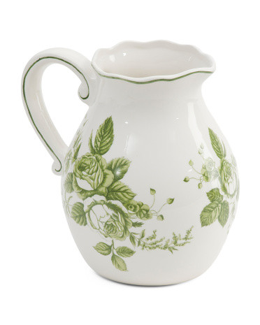 8in Toile Pitcher | Kitchen & Dining Room | Marshalls | Marshalls
