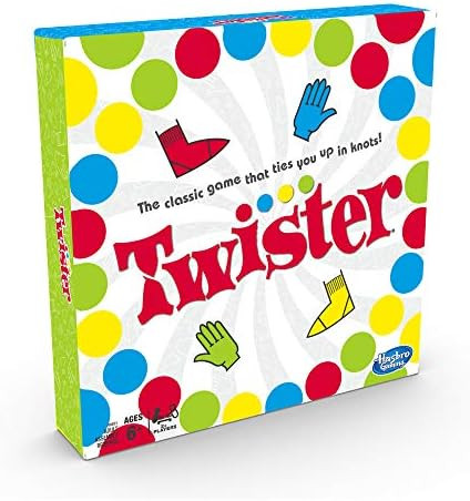 Twister Game, Party Game, Classic Board Game for 2 or More Players, Indoor and Outdoor Game for K... | Amazon (US)