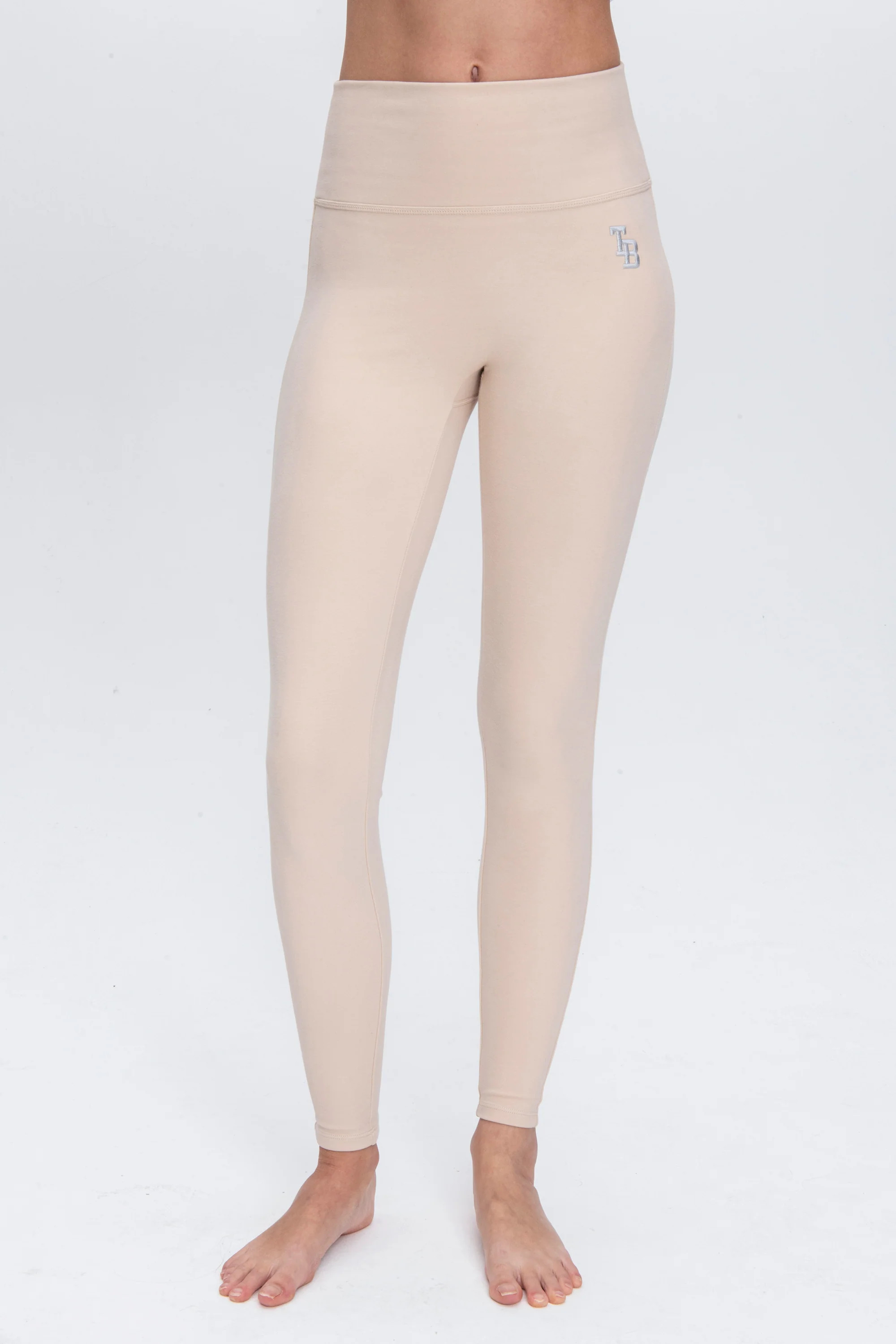 VARSITY LEGGING NUDE/GREY | The Bar