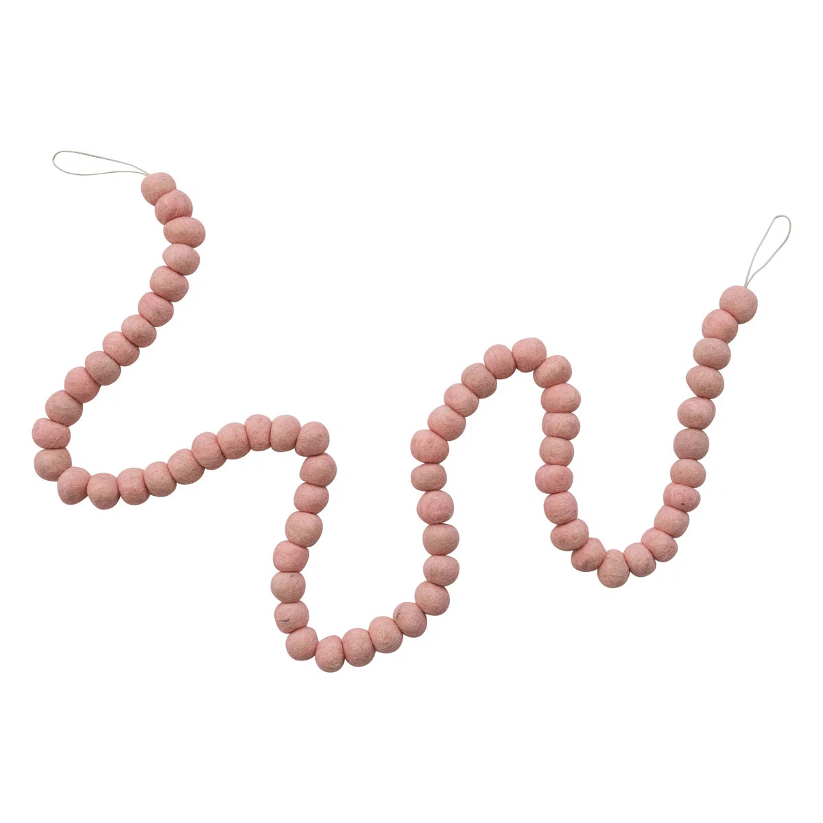 Handmade Wool Felt Ball Garland | Wayfair North America