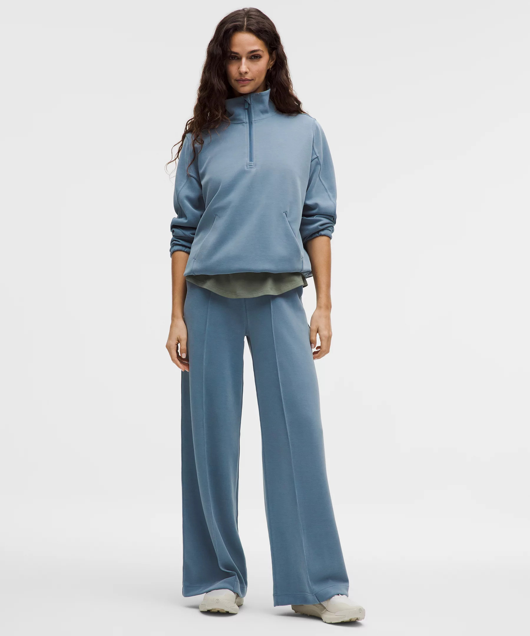 Softstreme Pintuck High-Rise Wide-Leg Pant | Lululemon (US)
