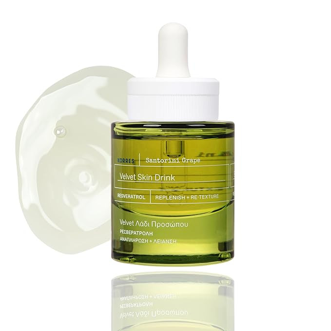 KORRES Santorini Grape Velvet Skin Drink, Hydrating Serum with Resveratrol, Grape Extract and Gra... | Amazon (US)