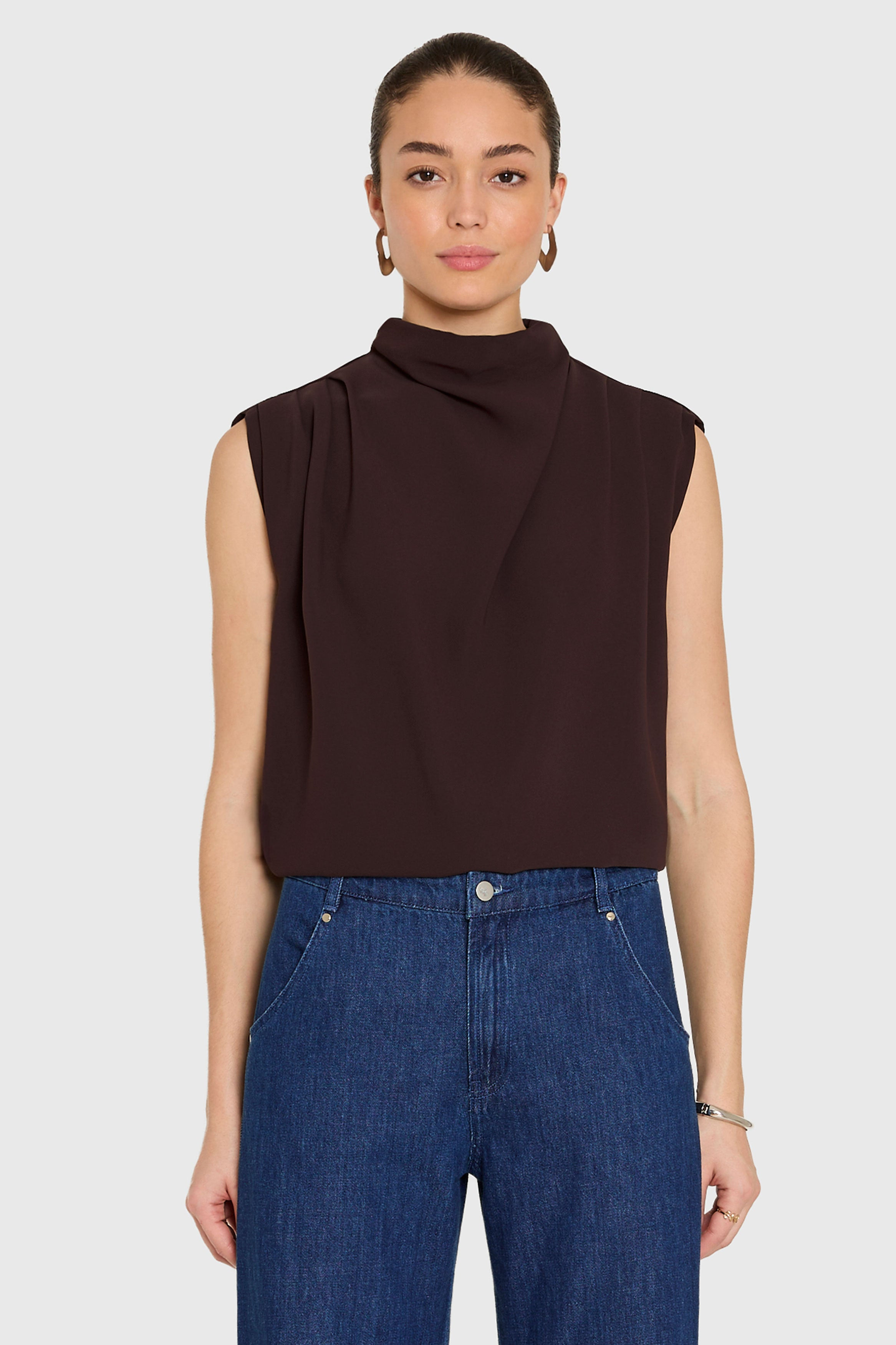 Sleeveless Fabienne Top | Women's Tops | Amanda Uprichard | Amanda Uprichard