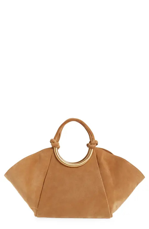 Cult Gaia Nila Leather Tote in Camel at Nordstrom | Nordstrom