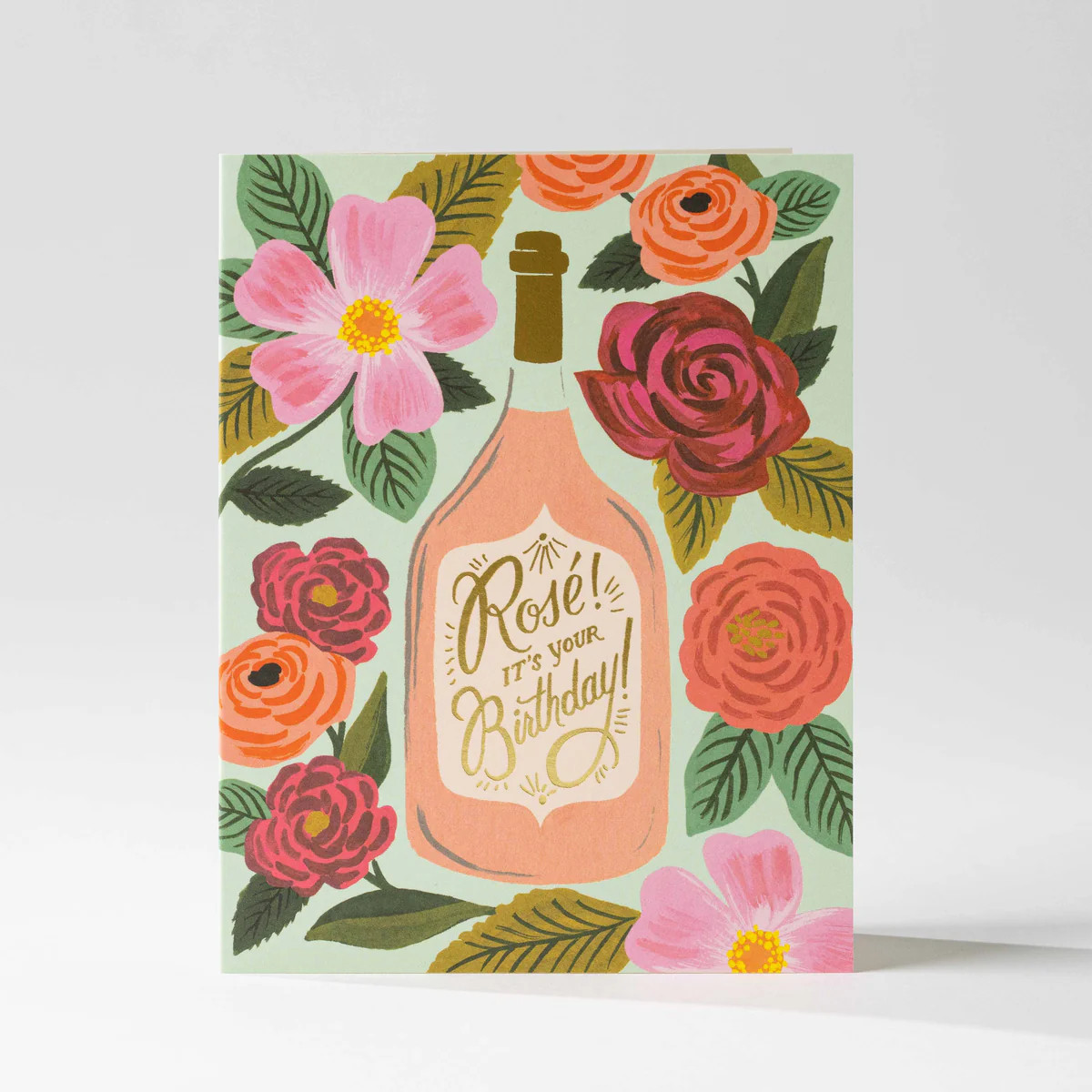 Rosé It's Your Birthday Card | Modern Locke