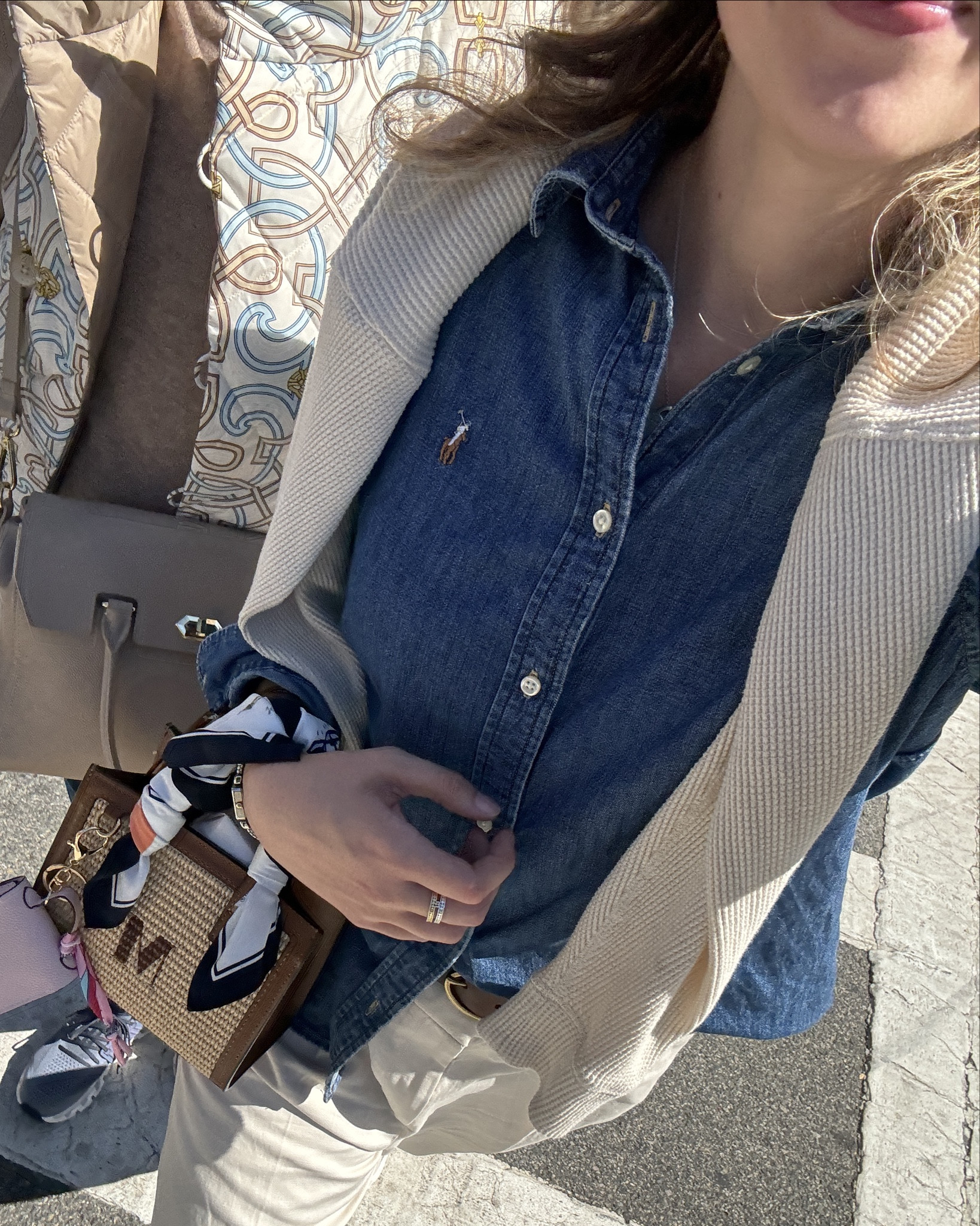 THE Ralph Lauren denim top you cannot get enough wear out of… pair with cream tailored pants, jeans, white shorts, etc! it’s SO versatile, multi-season & worth the investment. 

#LTKdayinmylife #LTKSaleAlert #LTKgrwm