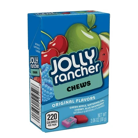 JOLLY RANCHER Chews Candy Assorted Original Flavors (Cherry Watermelon Blue Raspberry Green Apple) 2 | Walmart (US)
