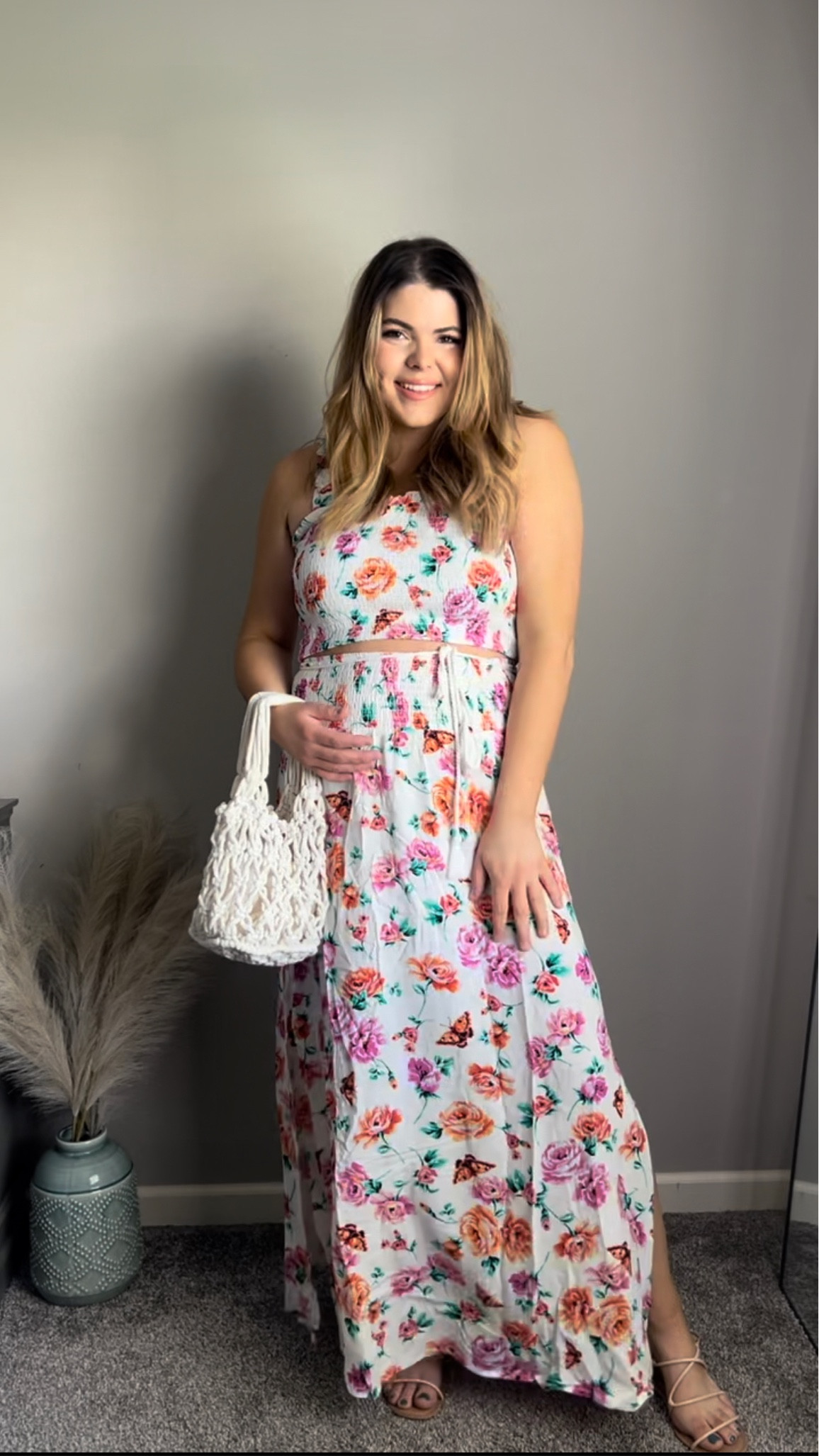Walmart two piece set ready for vacation! This week on midsize resort wear reels I’m sharing different outfits to wear on vacation and today I posted a reel sure you two different ways to style one piece: this two piece vacation set from Walmart that’s under $20!! 

#LTKtravel #LTKcurves #LTKunder50
