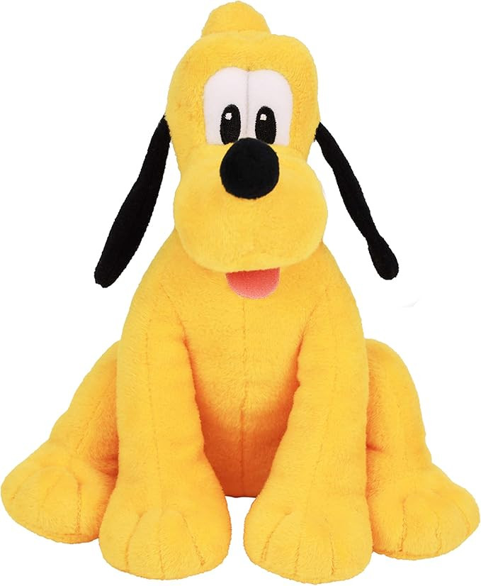 Disney Junior Mickey Mouse Bean Plush Pluto, Stuffed Animals, Dog, by Just Play | Amazon (US)