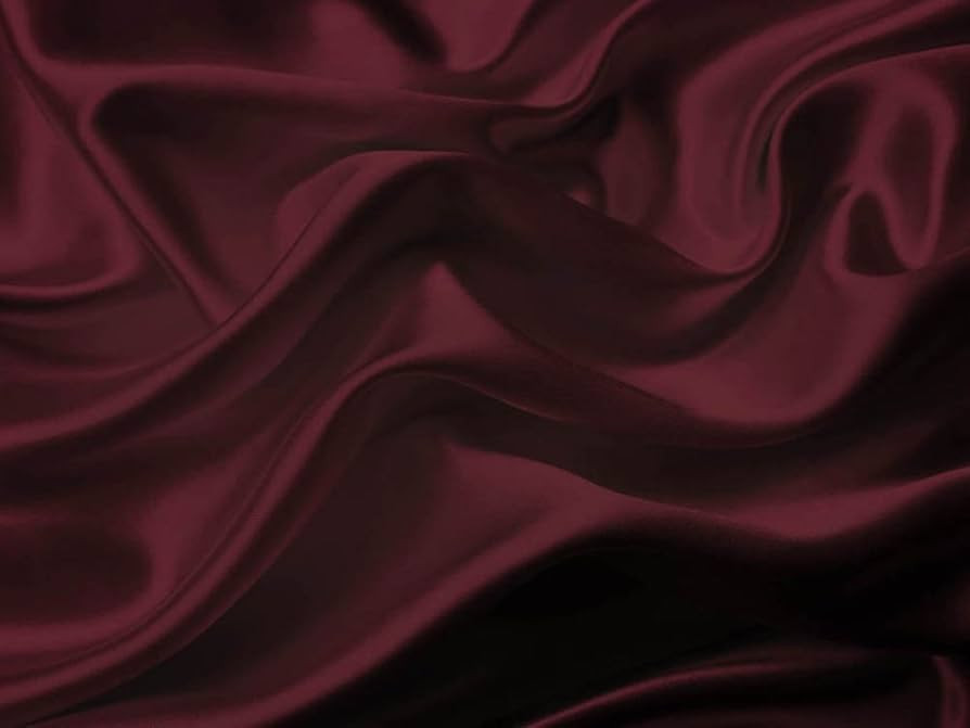 Mk Collection 4pc Queen Soft Silky Satin Solid Burgundy Deep Pocket Sheet Set New | Amazon (US)
