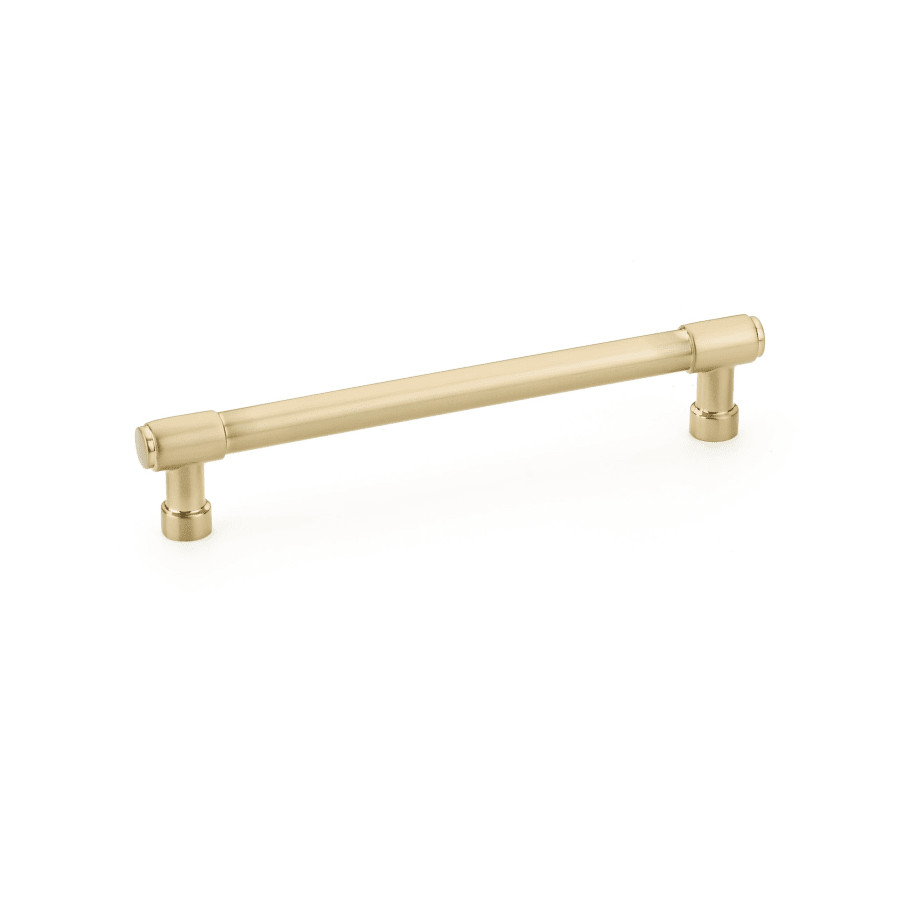 Emtek Jasper 6 Inch Center to Center Bar Cabinet Pull from the Industrial Modern CollectionModel:... | Build.com, Inc.