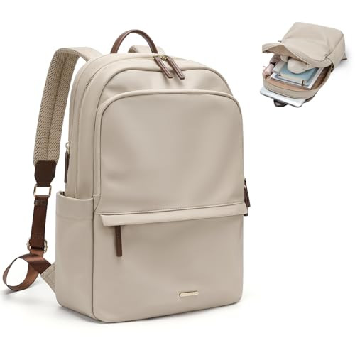 GOLF SUPAGS Women Laptop Backpack Casual Daypack for Work Travel College Backpack Purse Separate Laptop Compartment Fits 15.6 Inch Notebook | Amazon (US)