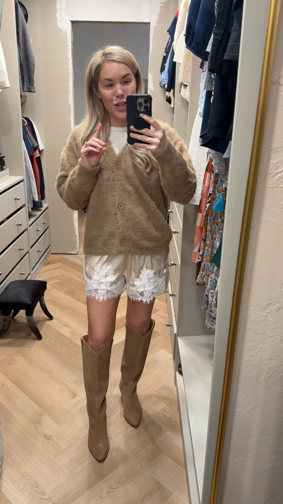 Amazon outfit (you won’t believe how cute these shirts are and they are UNDER $10 😳)

Boots are 20% only with that link and my code “ALLY20”

Western boots 
Lace shorts 

#LTKSaleAlert #LTKValentine #LTKSeasonal