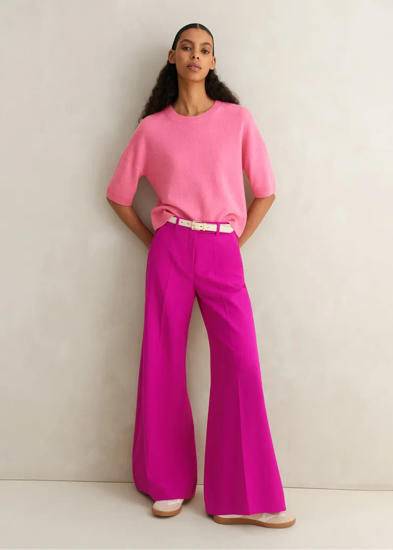 Wide-Leg Flare Trouser | ME+EM Global (Excluding US)