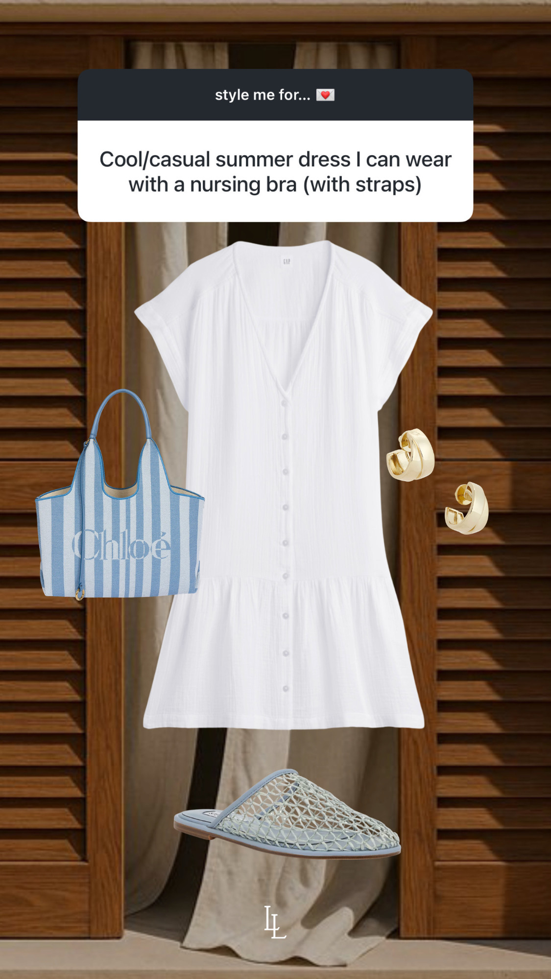 style inspo for a casual summer dress that is nursing friendly!  

 #LTKootd #LTKmomlife #LTKBump