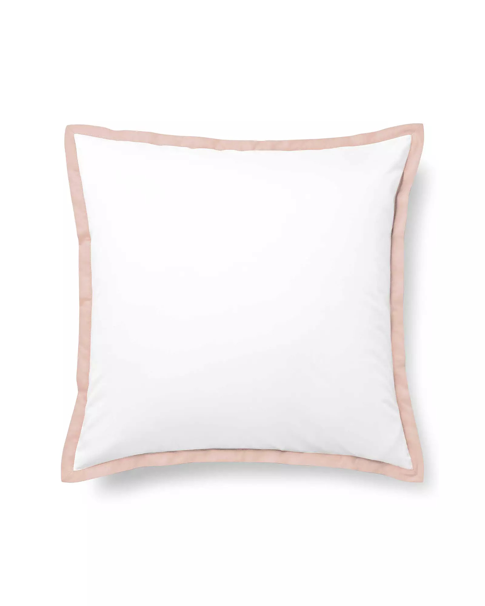 Border Frame Sateen Sham | Serena and Lily