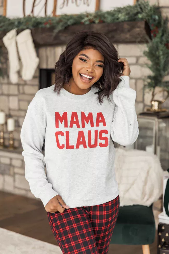 Mama Claus Graphic Ash Sweatshirt curated on LTK