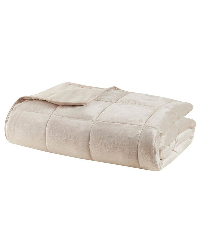 Sleep Philosophy Mink to Microfiber Weighted Blanket, 48 | Macys (US)