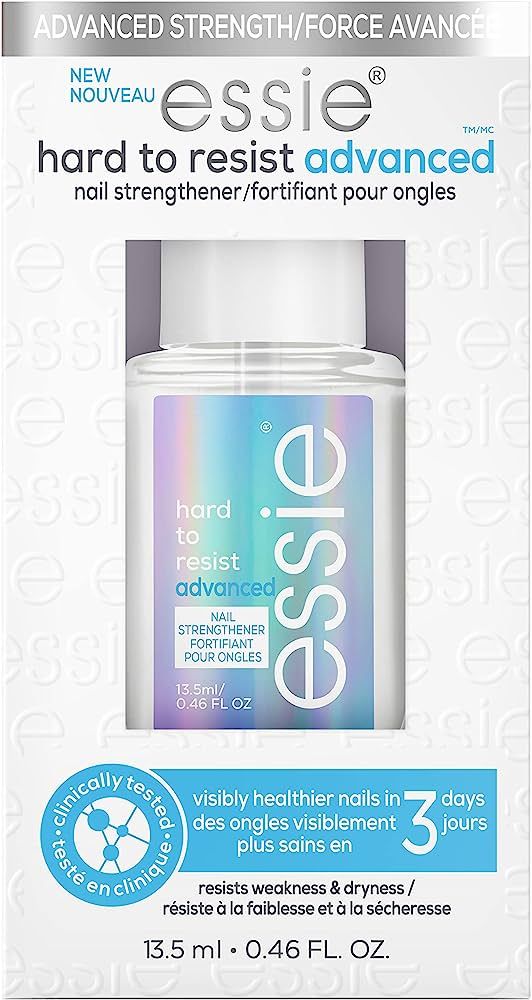 essie Nail Care, Strengthener Treatment, 8-Free Vegan, Nail Repair For Damaged Nails, Hard To Res... | Amazon (US)