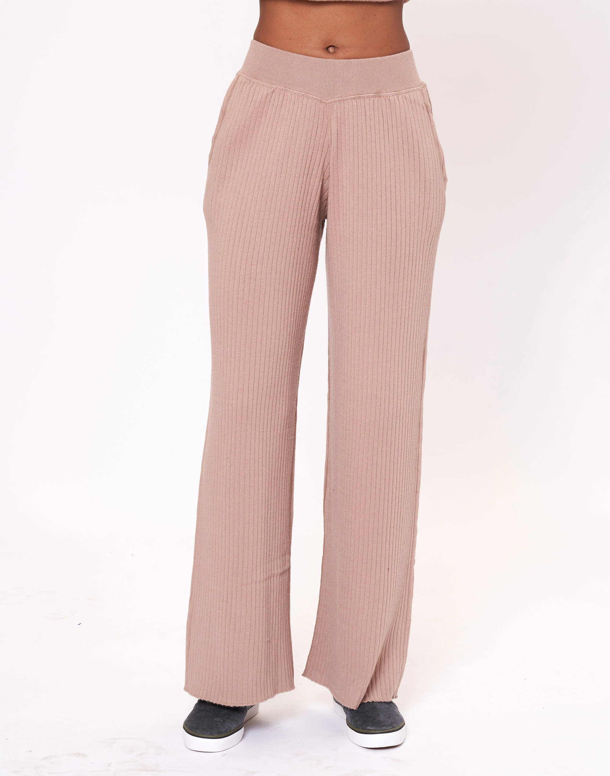 LEIMERE ROSEWOOD RIBBED PANT | Madewell