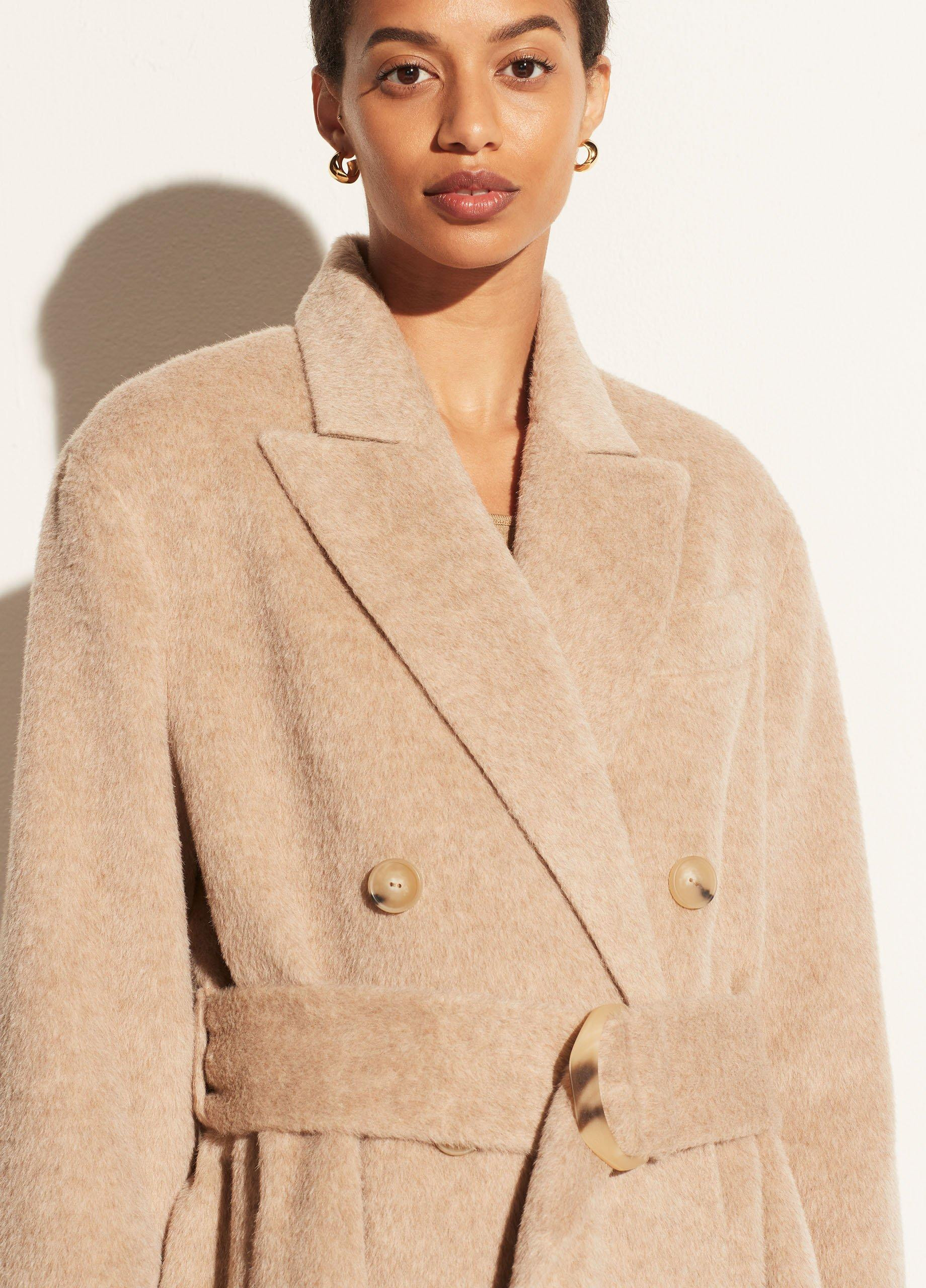 Belted Peak Lapel Coat | Vince LLC